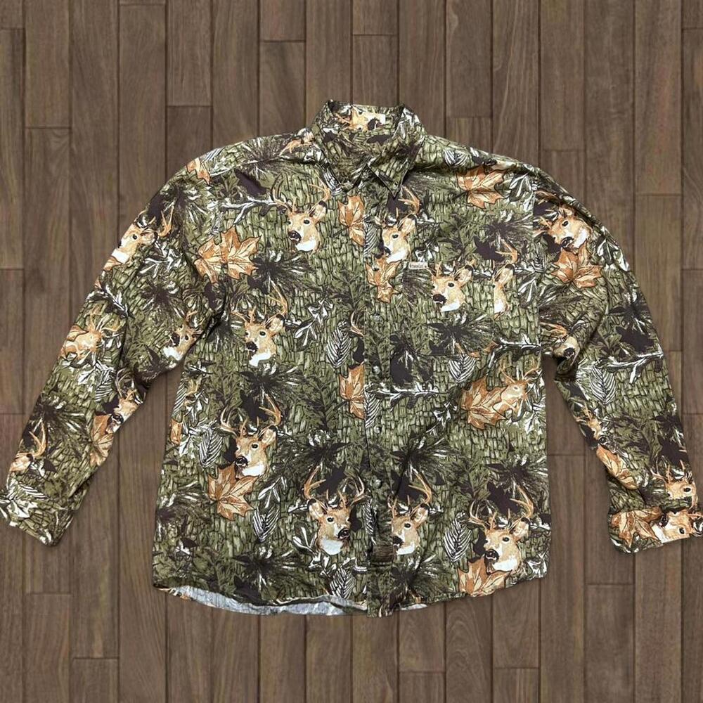 Outdoor‎ Life Button-up Deer Hunting Shirt Sz M